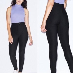 American Apparel Black Riding Pants